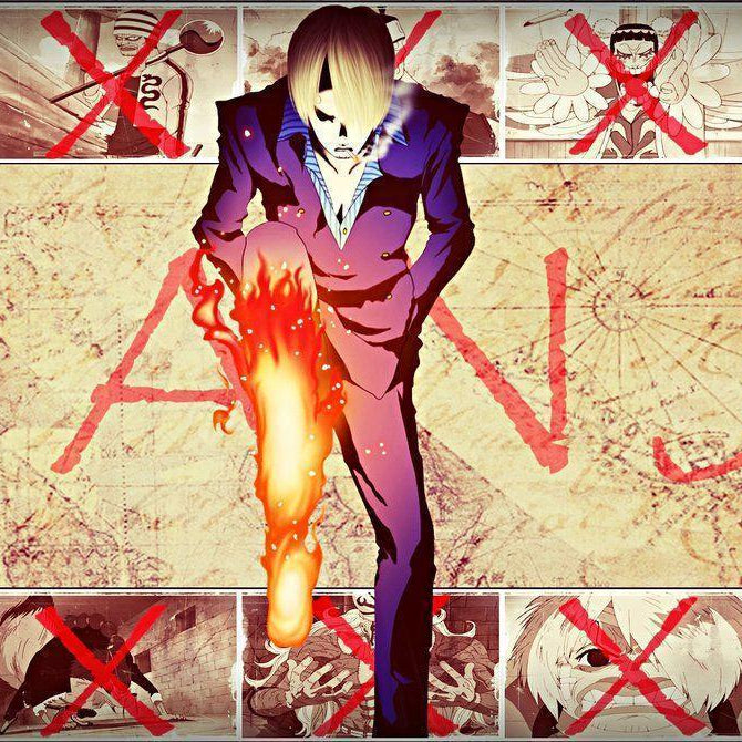 Happy Birthday Sanji and Hello Batman!