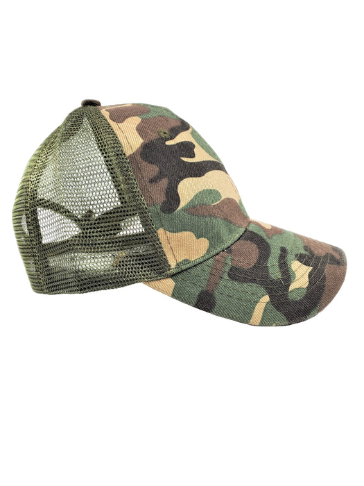 DYNAMIS Apparel Camouflage Stealth Cap (Unisex, One Size with Adjustable Closure, Green) - Prodigy Toys