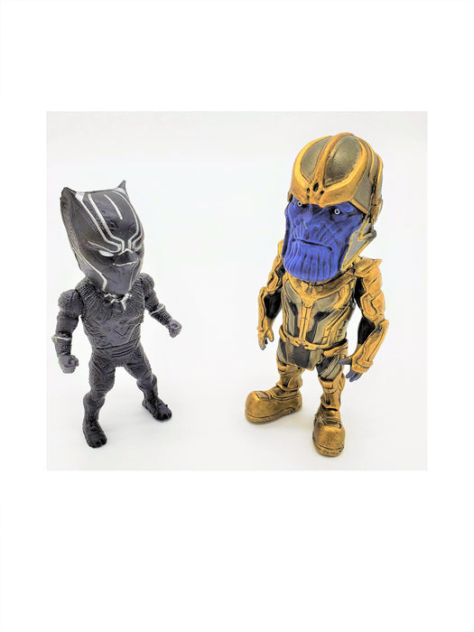 Thanos and Black Panther Action Figure Set - Prodigy Toys