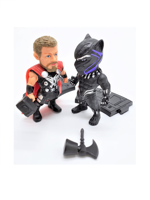Thor of Ragnarok with Black Panther Toy Collection Set - Prodigy Toys