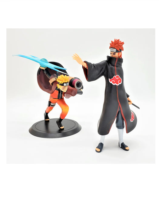 Uzumaki Naruto and Six Paths of Pain Action Figure Set - Prodigy Toys