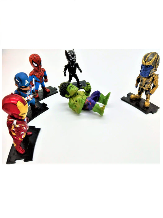 Avengers Action Figure Set (6 Collectible Figures) - Prodigy Toys