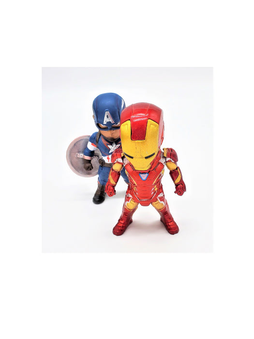 Steve Rogers / Captain America and Tony Stark / Iron Man Action Figures - Prodigy Toys