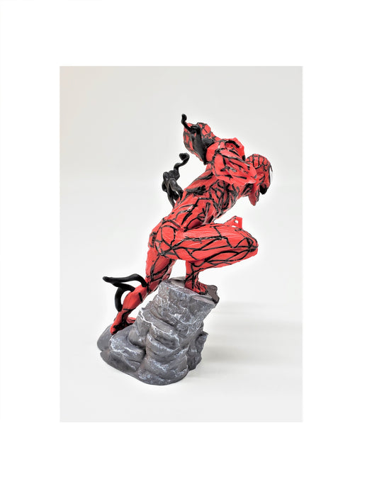 Gruesome Carnage Action Figure / Red Venom Action Figure in Battle Mode - Prodigy Toys