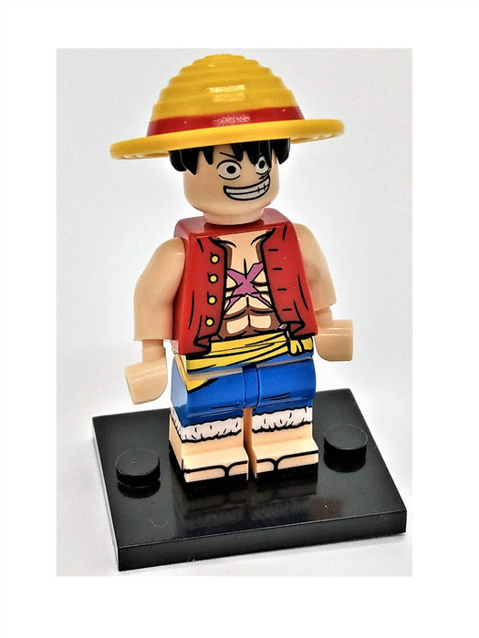Smiling Luffy One Piece Building Block Toy - Prodigy Toys