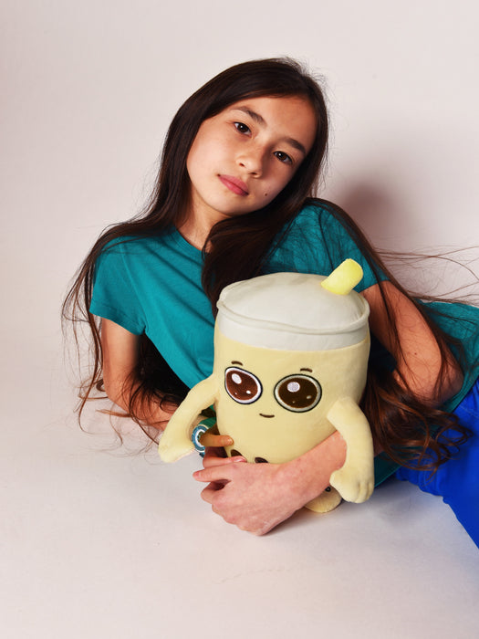 WIGGLE Boba Milk Tea Plush - Prodigy Toys