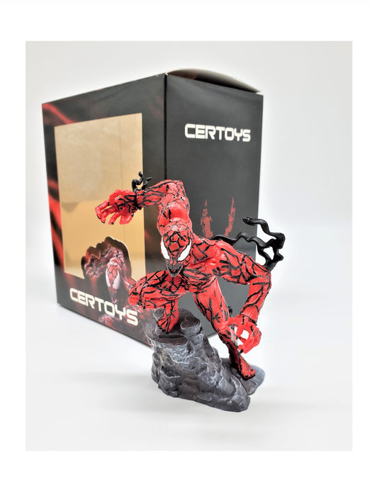 Gruesome Carnage Action Figure / Red Venom Action Figure in Battle Mode - Prodigy Toys