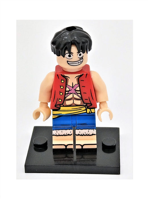 Smiling Luffy One Piece Building Block Toy - Prodigy Toys