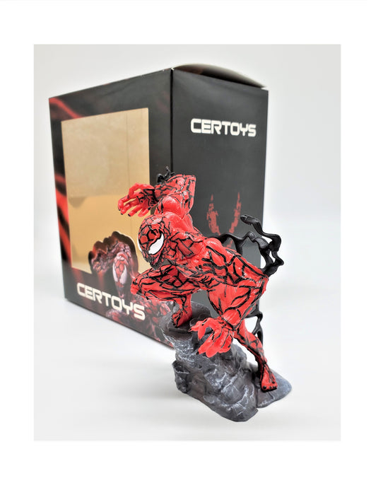 Gruesome Carnage Action Figure / Red Venom Action Figure in Battle Mode - Prodigy Toys