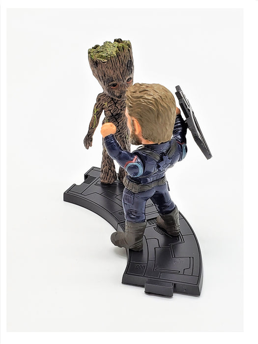 Captain America and Teen Groot Action Figure Collection - Prodigy Toys