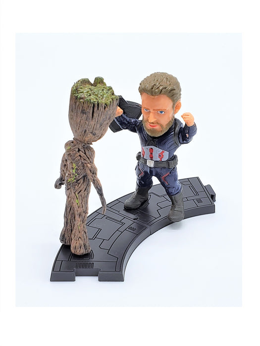 Captain America and Teen Groot Action Figure Collection - Prodigy Toys