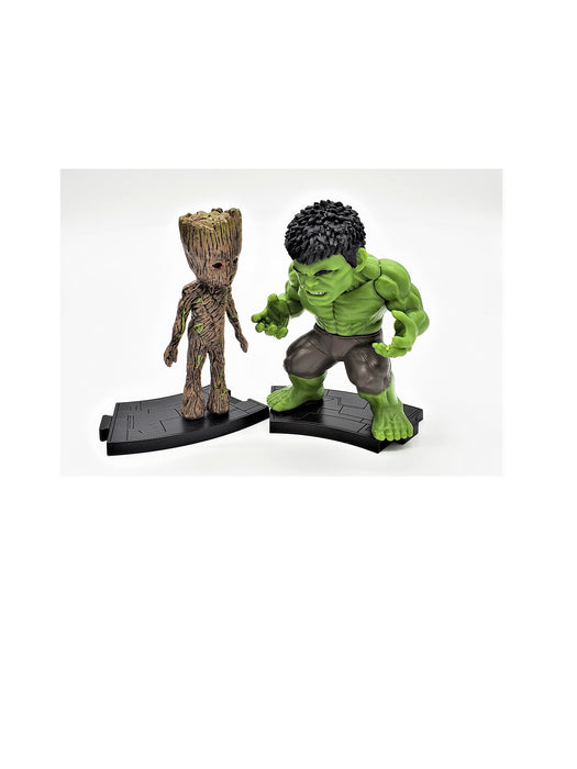 Products Incredible Hulk and Groot Action Figure Combination - Prodigy Toys