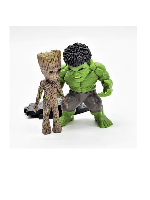 Products Incredible Hulk and Groot Action Figure Combination - Prodigy Toys