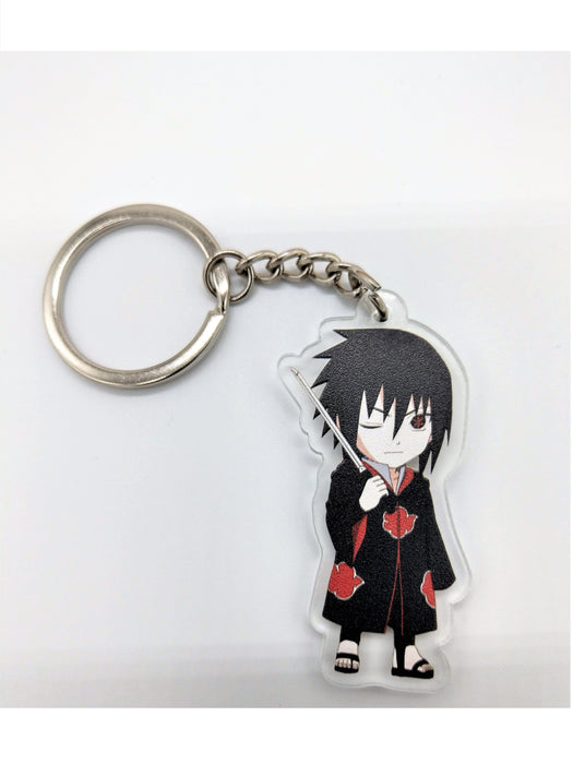 Sasuke Keychain Featuring Sasuke, Naruto's Best Friend and Fan Girl's Favorite Bad boy! - Prodigy Toys