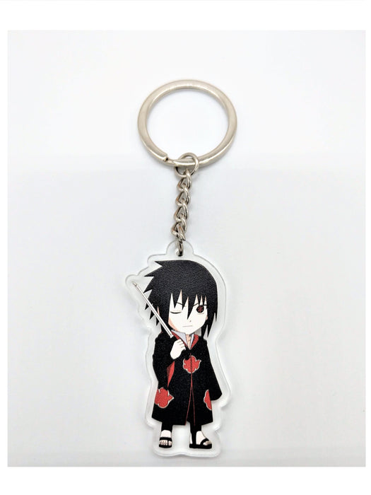 Sasuke Keychain Featuring Sasuke, Naruto's Best Friend and Fan Girl's Favorite Bad boy! - Prodigy Toys