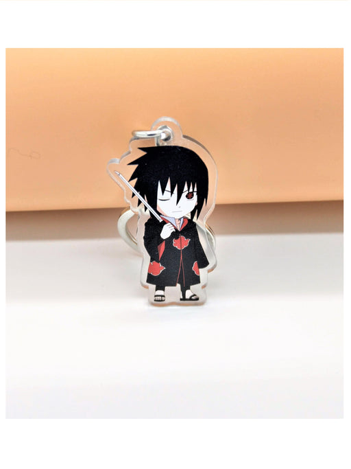 Sasuke Keychain Featuring Sasuke, Naruto's Best Friend and Fan Girl's Favorite Bad boy! - Prodigy Toys