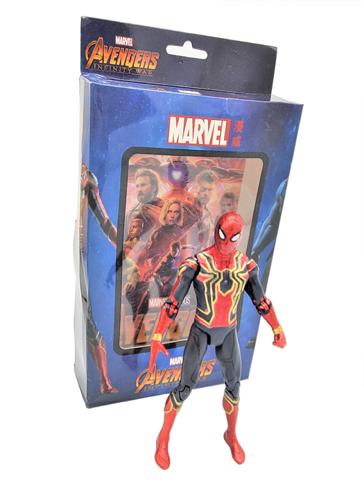 Marvel Avengers Infinity War Spider-man Action Figure with Flashing LED Light - Prodigy Toys