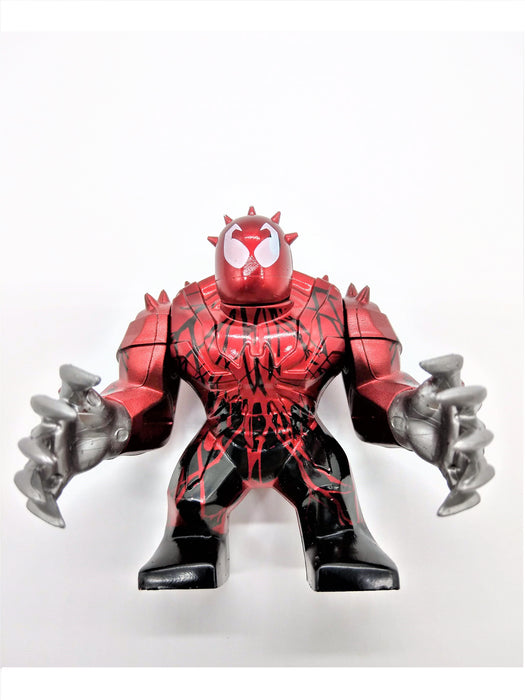 Carnage / Carnage Block Figure with Silver Hands Toy, Movable Hands! - Prodigy Toys