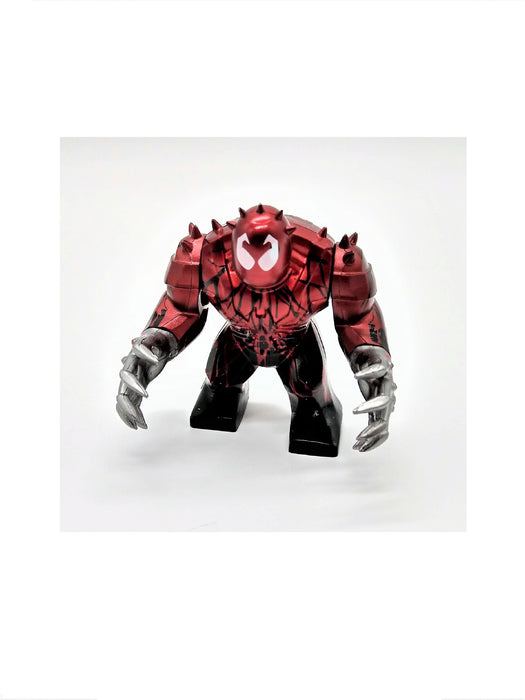 Carnage / Carnage Block Figure with Silver Hands Toy, Movable Hands! - Prodigy Toys