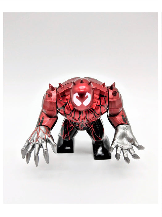 Carnage / Carnage Block Figure with Silver Hands Toy, Movable Hands! - Prodigy Toys