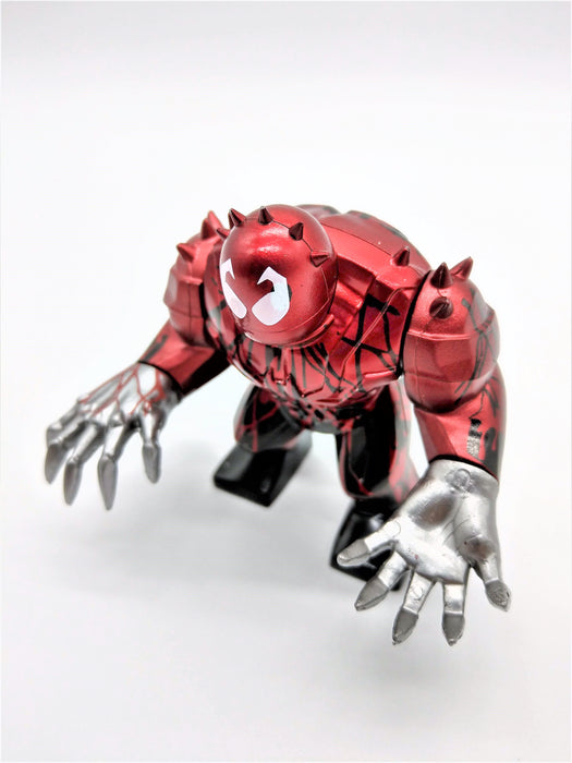 Carnage / Carnage Block Figure with Silver Hands Toy, Movable Hands! - Prodigy Toys