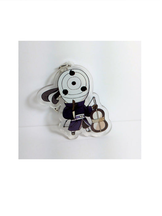 Obito Keychain Featuring Obito Also Known As Tobi, The Leader of Akatsuki - Prodigy Toys