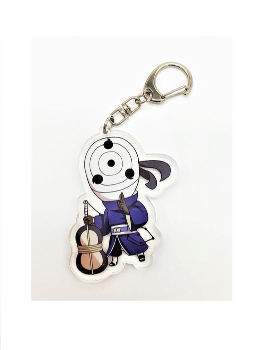 Obito Keychain Featuring Obito Also Known As Tobi, The Leader of Akatsuki - Prodigy Toys