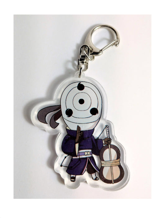 Obito Keychain Featuring Obito Also Known As Tobi, The Leader of Akatsuki - Prodigy Toys