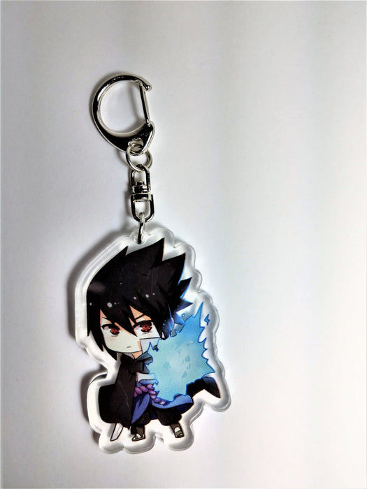 Sasuke Keychain Featuring Sasuke, The Avenger and Gifted Ninja In Naruto - Prodigy Toys