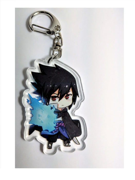 Sasuke Keychain Featuring Sasuke, The Avenger and Gifted Ninja In Naruto - Prodigy Toys