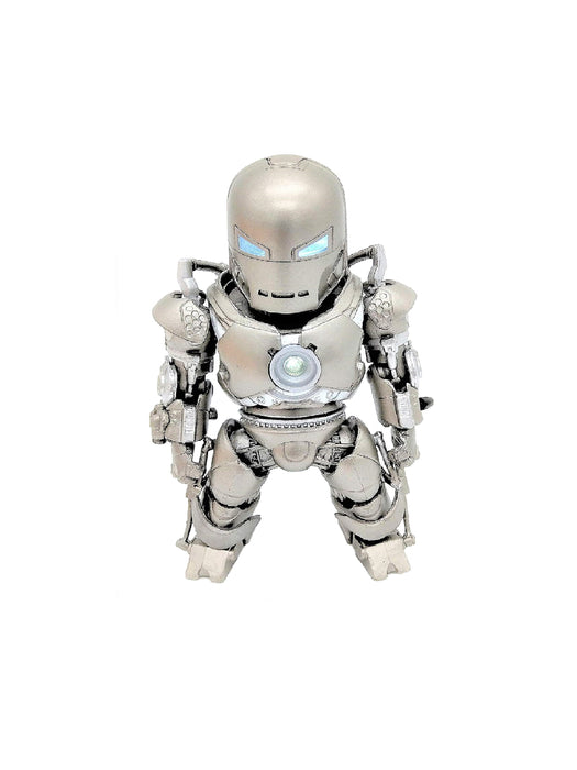 Silver Iron Man Action Figure Mark I with LED Arc Reactor - Ironman in its First Original Form! (Batteries Included) - Prodigy Toys