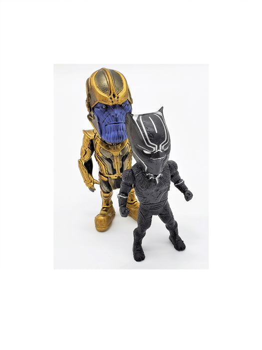 Thanos and Black Panther Action Figure Set - Prodigy Toys