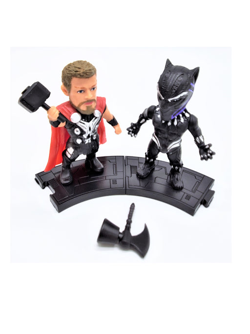 Thor of Ragnarok with Black Panther Toy Collection Set - Prodigy Toys