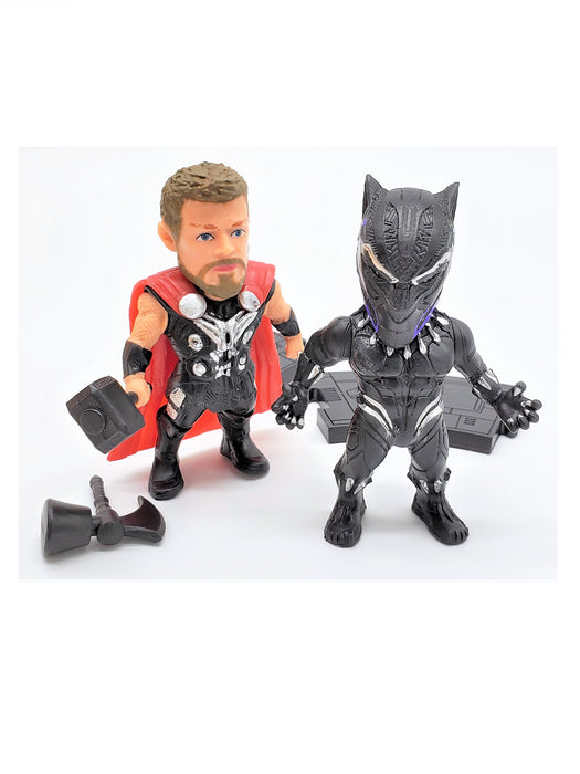Thor of Ragnarok with Black Panther Toy Collection Set - Prodigy Toys