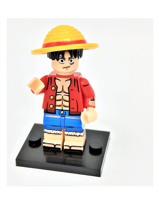 Luffy One Piece Building Block Toy (With two different faces