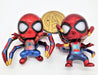 Dual Spider-Man Figures with Iron Spider costume and LED Eyes (Comes with Batteries) - Prodigy Toys