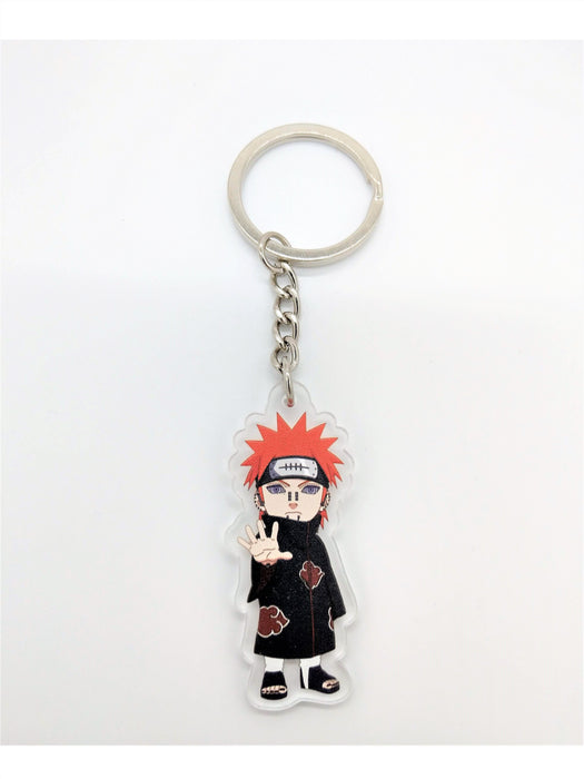 Unique Pain Keychain, Featuring Nagato who Controls Six Paths of Pain - Prodigy Toys