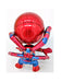 Spider-Man Figure with Iron Spider Armor on a Shooting Stance (LED Eyes, Batteries Included) - Prodigy Toys